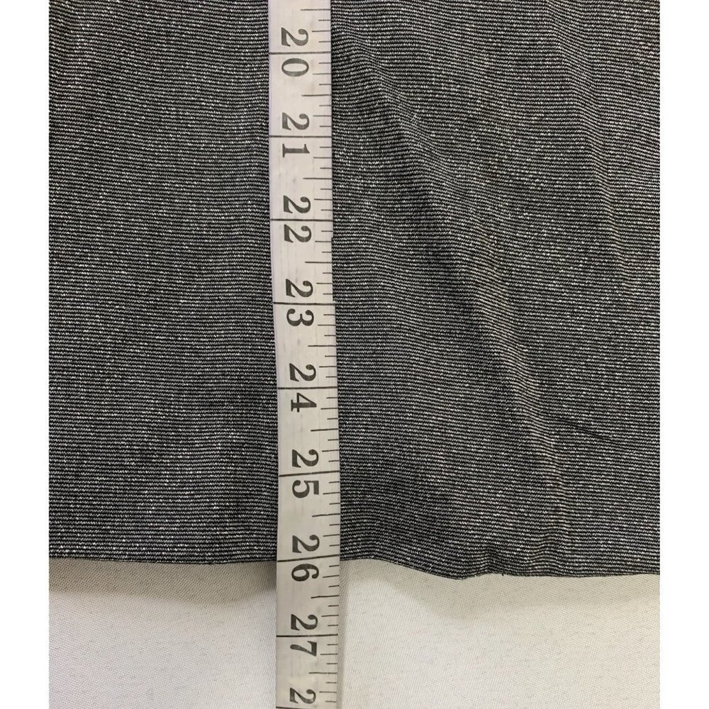 Dressbarn Women's Grey 3/4 Blazer Top - Picture 5 of 7